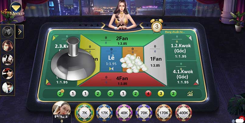 Fantan game cá cược online thú vị dễ chơi
